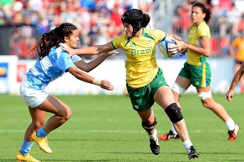 Tupis jogam diante de Grã Bretanha e Canadá no primeiro dia do torneio mais importante de sua história / Foto: Bruno Miani/Bradesco