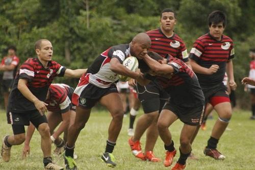 Chegou a hora das categorias de base do Band Saracens entrar em campo / Foto: Adriano Matos