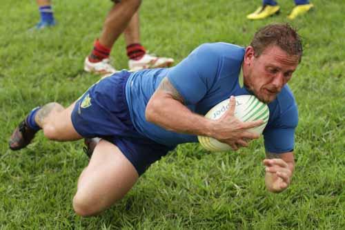 A Seleção Brasileira Masculina de Rugby está em São José dos Campos (SP) em mais uma etapa da preparação para o Sul-Americano de Rugby / Foto: Rafael Silva