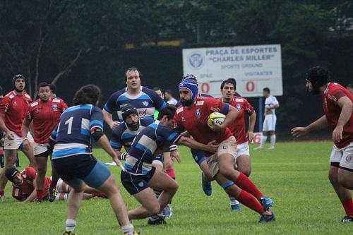 Clássico da capital entre SPAC e Pasteur ficou indefinido até o final / Foto: Daniel Venturole/ Portal do Rugby