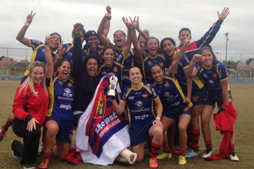 Joseenses faturam 1ª das 4 etapas do Circuito Brasileiro Feminino de Rugby Sevens, com a presença de Edna Santini / Foto: Divulgação/São José Rugby