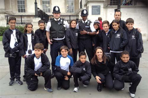 Grupo em passeio em Londres / Foto: British Council/Divulgação