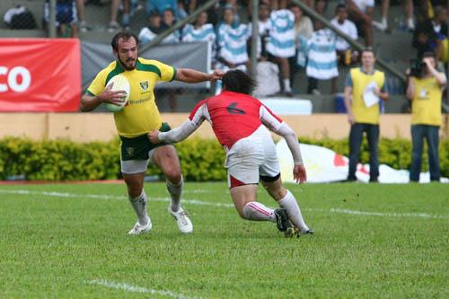 A seleção brasileira masculina de rugby XV treina neste fim de semana, em São José dos Campos (SP). Este período será o último antes da disputa do Torneio Cross-Border, entre os dias 17 e 20 de março, na cidade de Encarnación, no Paraguai / Foto: Sylvia Diez