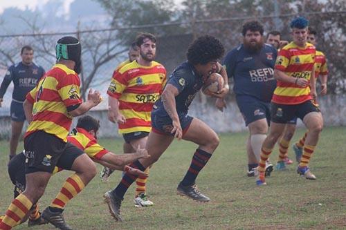 Mackenzistas chegaram à terceira final seguida  / Foto: Daniel Venturole / Portal do Rugby 