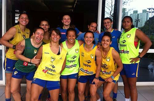 No próximo fim de semana, dias 8 e 9, a Seleção Brasileira Feminina de Rugby participa do tradicional torneio Valentin Martínez, em Montevidéu / Foto: Divulgação / CBRu