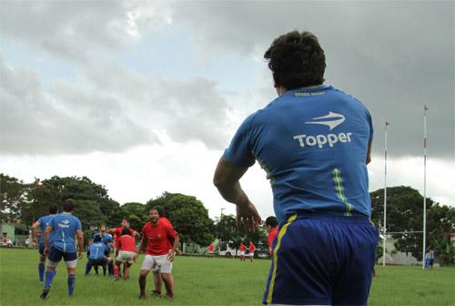 Após um período de preparação com treinamentos e amistosos, a seleção brasileira masculina de rugby XV viajará nesta quinta-feira para o Paraguai, onde disputará o Torneio Cross-Border/ Foto: Rafael Silva