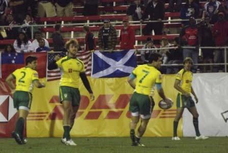 O Brasil não teve bons resultados no primeiro dia de competições do Circuito Mundial de Rugby Sevens, que acontece no complexo esportivo do estádio Sam Boyd, em Las Vegas/EUA  / Foto: Divulgação/CBRu