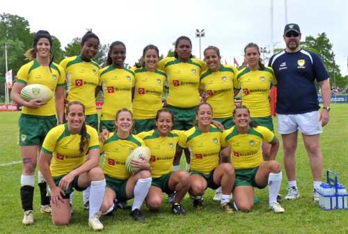 Equipe feminina terminou em quinto lugar no torneio / Foto: Fabio Schroeder / CBRu