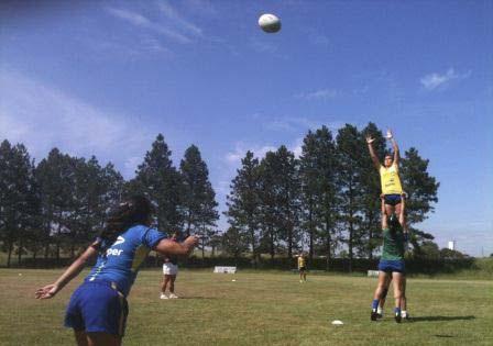 A Seleção Brasileira feminina esteve durante o fim-de-semana em treinamento para a etapa de Las Vegas (EUA) da Série Mundial de Sevens, que acontece entre 10 e 12 de Fevereiro / Foto: Divulgação/CBRu