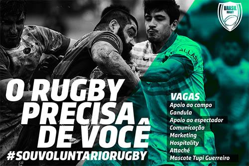 CBRu abre programa de voluntários para os jogos de rugby em 2016 / Foto: CBRu/Divulgação