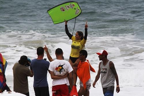 Maylla Venturin é a atual campeã brasileira profissional / Foto: Fabiano Raupp/Mundo Bodyboard