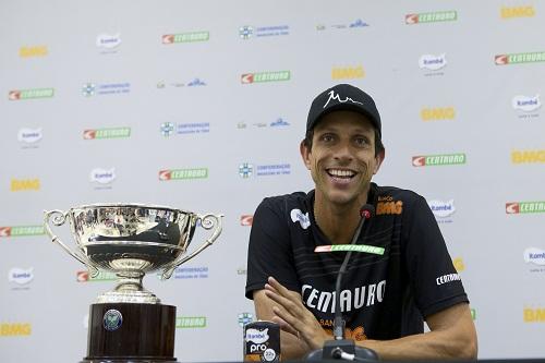 Cabeças de chave 2 do torneio, eles enfrentam o sueco Robert Lindstedt e o austríaco Dominic Thiem pela primeira rodada do Citi Open / Foto: Cristiane Mattos / Divulgação