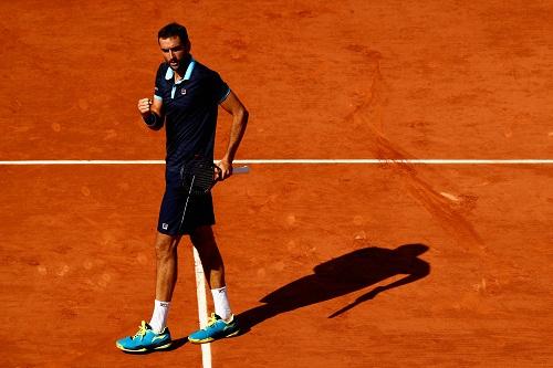 Número 4 do mundo e campeão do US Open em 2014, croata estreia no saibro carioca ao lado de irreverente francês / Foto: Getty Images/Adam Pretty