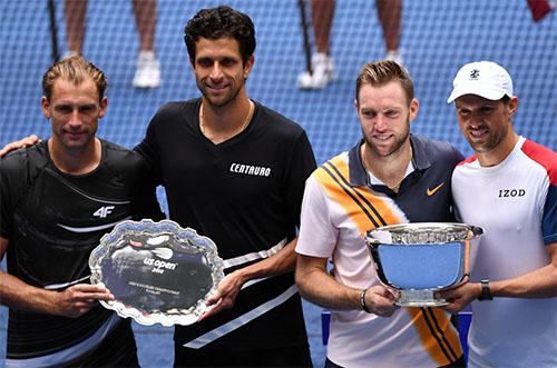 Premiação no Arthur Ashe Stadium  / Foto: USTA / Pete Staples