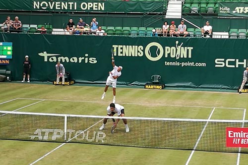 Dupla comemorou a décima vitória seguida em Halle, desde a edição de 2017   / Foto: Divulgação 