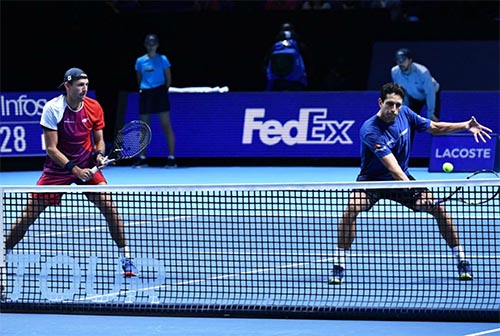 Melo e Kubot param na semifinal do ATP Finals em Londres   / Foto: Peter Staples / ATPTour.com