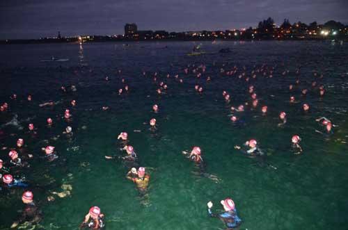 Cinco minutos. Ou melhor, menos de cinco minutos. Esse foi o tempo que demorou para que todas as inscrições para do Ironman da Ásia-Pacifico, que será realizado em Melbourne, em 2013, terminassem  / Foto: Divulgação Ironman 