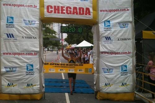 Carla Moreno lidera no feminino / Foto: MBraga Comunicação 