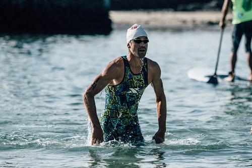 Triatleta catarinense terminou em terceiro lugar na capital argentina. Califórnia, Palmas e Florianópolis são os próximos compromissos da temporada / Foto: Romulo Cruz