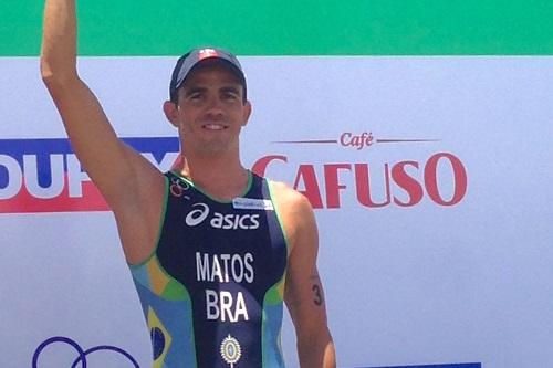 Wesley Matos, campeão 2015 da Copa Brasil de Sprint Triathlon terminou a edição 2016 da prova na quarta colocação da elite e quinto lugar geral da prova / Foto: Divulgação