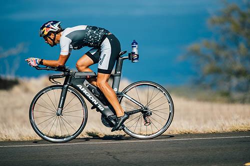 Triatleta catarinense chegou em Kona com antecedência em busca da aclimatação  / Foto: Romulo Cruz 