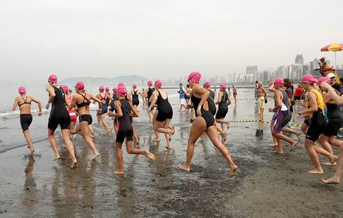 A temporada 2011 do SP Open de Biathlon começa no próximo sábado, dia 2 de abril. A competição, que tem como objetivo revelar novos valores para o triatlo nacional, terá a primeira de suas cinco provas do ano a partir das 9h, na Ponta da Praia, em frente ao Aquário Municipal / Foto: Treino Online