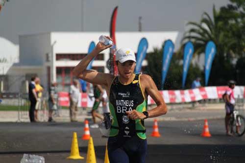 O triatleta da Seleção Brasileira Bruno Matheus terá no final de semana o seu primeiro desafio do ano / Foto: Carlos Maia