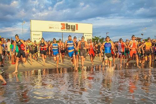 Segunda etapa do ano acontece no domingo (7), em Itapoá, com presença de grandes nomes do triathlon nacional / Foto: Patricia Phillips