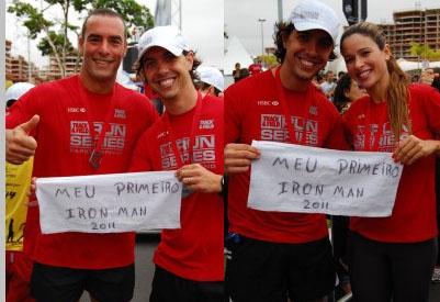 Duda Moreira Salles, um publicitário que era sedentário até o fim da etapa do IronMan 2010 e vem treinando para a prova que acontece no dia 29 de Maio / Foto: Divulgação