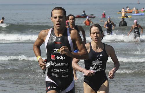 No profissional, o goiano Santiago Ascenço, vencedor da três primeira provas, lidera a competição no masculino / Foto: Linkphoto.com.br