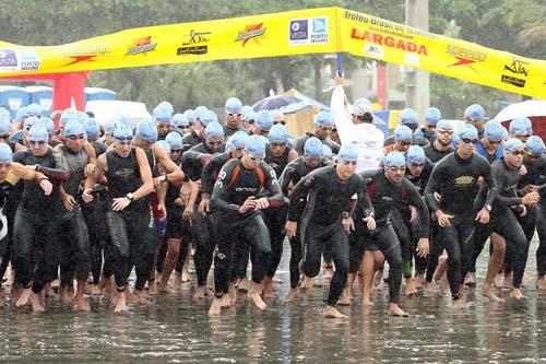 No próximo domingo, dia 25 de setembro, será realizada a terceira das cinco etapas do 21º Troféu Brasil de Triathlon, a principal competição do gênero feita na América Latina / Foto: João Pires/Jump