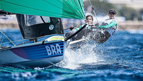 Brasileiras fecham fase de classificação em oitavo lugar na 49erFX / Foto: Wander Roberto/COB