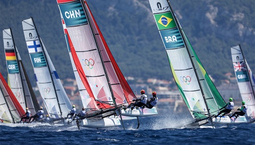 João Siemsen Bulhões e Marina Arndt abrem os Jogos Olímpicos / Foto: World Saling