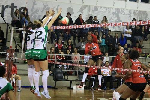 A equipe paulista levou a melhor contra o Vôlei Bauru com o placar de 3 sets a 1 / Foto: Raphael Amoroso/Fiesp