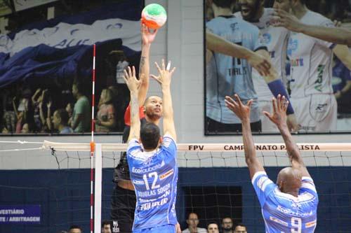 EMS Taubaté Funvic sai na frente na final do Paulista de Vôlei / Foto: Rafinha Oliveira/EMS Taubaté Funvic