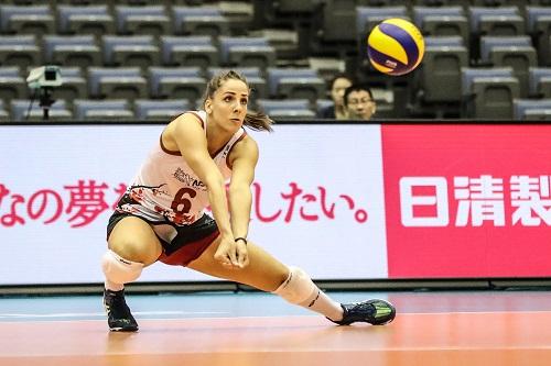 O time de Osasco volta a jogar pelo torneio neste sábado (13), às 7h10, contra o Hisamitsu Springs, do Japão / Foto: Fotojump