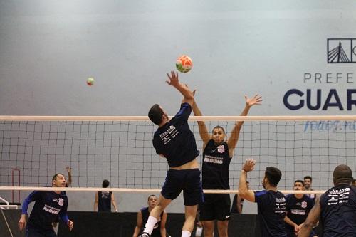 Primeiro jogo da equipe alvinegra será amanhã às 19h30 contra o São José Vôlei pela Copa São Paulo / Foto: July Stanzioni/Corinthians-Guarulhos