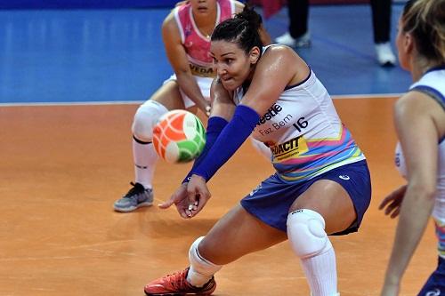 Dupla retorna após conquistar os títulos do Grand Prix, Sul-Americano e ajuda equipe de Osasco a manter a invencibilidade no José Liberatti, que agora chega a 22 partidas / Foto: João Pires/Fotojump