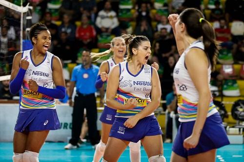 Novo resultado positivo sobre o adversário, neste sábado (7), desta vez no José Liberatti, garante passagem para mais uma decisão estadual / Foto: Marcelo Zambrana / Fotojump