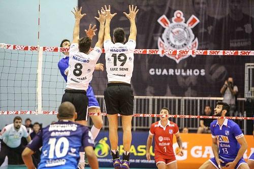 Fora de quadra os números das duas equipes nestes cinco primeiros jogos da Superliga são próximos. Dentro de quadra, equilíbrio já foi visto nos jogos da semifinal do Campeonato Paulista deste ano / Foto: Bruno Teixeira/Corinthians-Guarulhos