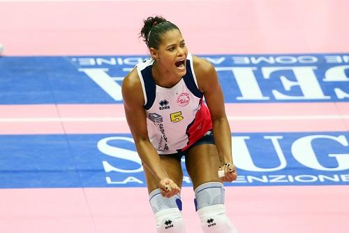 Central brasileira é um dos pilares da equipe italiana / Foto: Lega Pallavolo Serie A Femminile