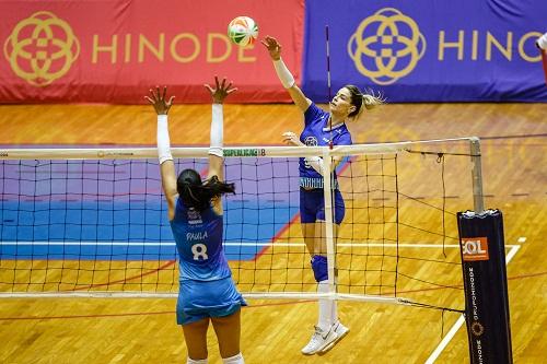 Após a grande vitória em casa sobre o Vôlei Nestlé, meninas do Hinode encaram mais uma equipe da elite nacional pelo Campeonato Paulista / Foto: Gaspar Nóbrega/Inovafoto