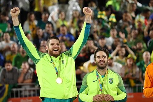 Brasil não subia ao lugar mais alto do pódio do torneio masculino da modalidade desde Atenas 2004 / Foto: Alaor Filho/Exemplus/COB