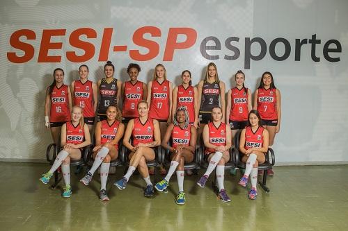 Time feminino de vôlei do Sesi-SP estreia nesta sexta-feira (28) na Copa São Paulo A partida acontece às 18h contra o Hinode Barueri, em Pinheiros / Foto: Divulgação