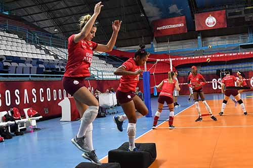 Mari Paraíba no aquecimento   / Foto: João Pires / Fotojump