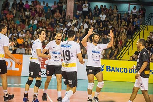 Corinthians-Guarulhos enfrenta Vôlei Ribeirão neste sábado / Foto: Leo Vituli