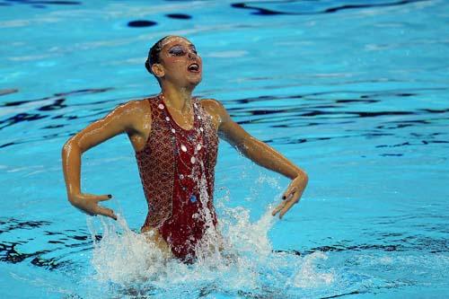 No solo livre, a “mulher-gato” Giovana Stephan ficou de fora por não ter conseguido se classificar entre as 12 finalistas / Foto: : Satiro Sodré/AGIF