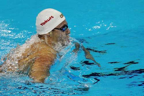 Thiago Pereira adiou mais uma vez o sonho de conquistar uma medalha em um campeonato Mundial de Natação / Foto: AGIF / Satiro Sodré